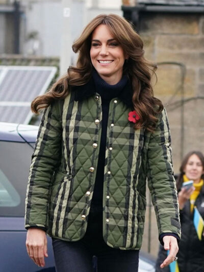 kate-middleton-green-quilted-burberry-jacket
