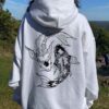 Unisex Koi Fish Pullover Hoodie