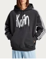 Korn x Adidas Black Pullover Hoodie
