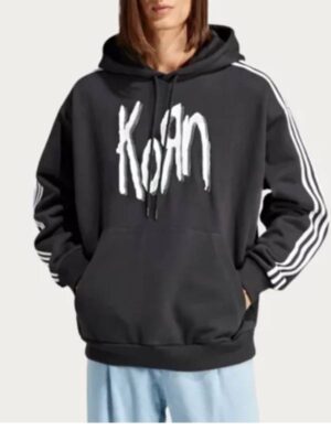 Korn x Adidas Black Pullover Hoodie