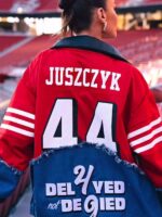 Kristin Juszczyk 2024 49ers Bomber Jacket