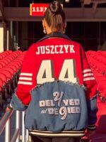 Kristin Juszczyk 2024 49ers Bomber Jacket