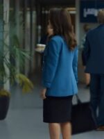 Lacey Chabert His & Hers 2024 Blue Blazer