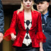 Lady Gaga Joker 2 Harley Quinn Red Blazer