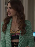 lily-collins-emily-in-paris-s2-green-houndstooth-blazer