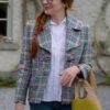 lindsay-lohan-irish-wish-2024-plaid-blazer