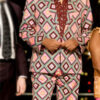 Lingo S02 Rupaul Charles Diamond Geo Pattern Suit