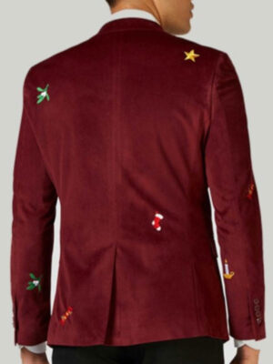 mens-tuxedo-christmas-props-printed-blazer