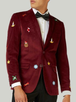 mens-tuxedo-christmas-props-printed-blazer
