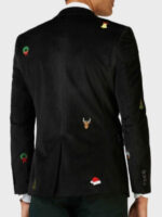 mens-tuxedo-christmas-props-printed-blazer