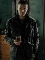 Midnight Mass Zach Gilford Black Cotton Jacket