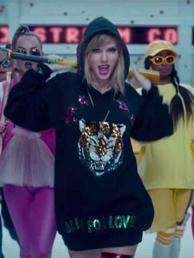 Taylor Swift Tiger Black Pullover Hoodie