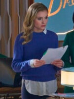 My Dreams Of You 2024 Skyler Samuels Blue Sweater