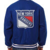 NHL New York Rangers Stadium Series 2024 Varsity Jacket