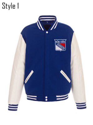 New York Rangers Varsity Jacket