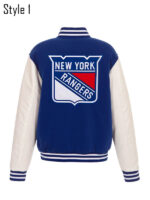 NHL New York Rangers Stadium Series 2024 Varsity Jacket