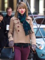 Taylor Swift New York Street Beige Peacoat