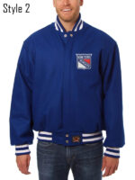 New York Rangers Varsity Jacket