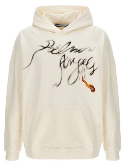 Palm Angeles Beige Pullover Hoodie