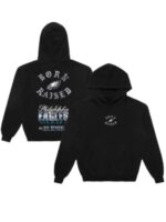 Philadelphia Eagles Chrome Rocker Black Hoodie