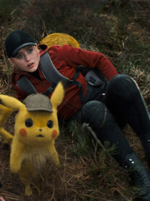 Pokémon Detective Lucy Stevens Pikachu Red Jacket