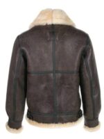 Resident Evil 4 Leon Kennedy Sheepskin Bomber Jacket