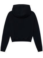 Rhude Desert Rally Cropped Black Pullover Hoodie