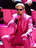 Ryan Gosling 2024 Oscars Awards Pink Suit