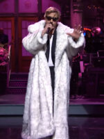 Ryan Gosling SNL White Fur Coat