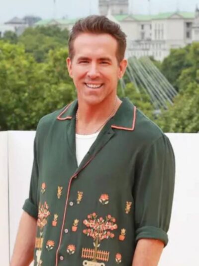 Ryan Reynolds Photocall London 2024 Shirt