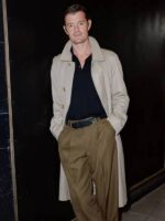 Sam Riley Premiere Cranko Trench Coat