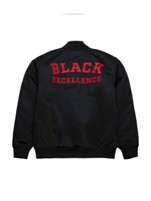 San Francisco 49ers Black Excellence Varsity Jacket