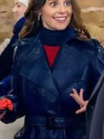 sarah-ramos-christmas-in-notting-hill-2023-leather-coat
