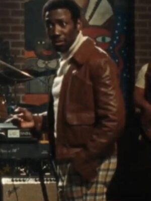 Saturday Night Lamorne Morris Brown Leather Jacket