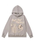 Save Our Planet Skeleton Pullover Hoodie