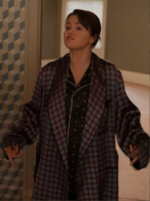 Selena Gomez Only Murders In The Building S04 Polka Dot Coat