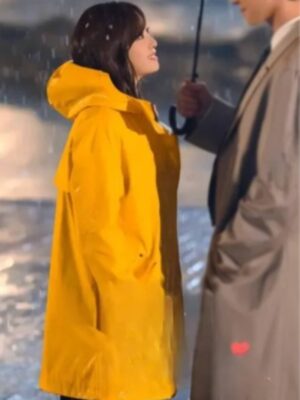 Shin Ha-Ri A Business Proposal Yellow Rain Coat