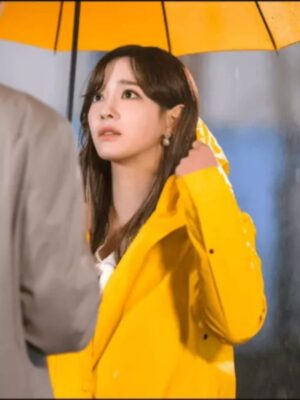 Shin Ha-Ri A Business Proposal Yellow Rain Coat