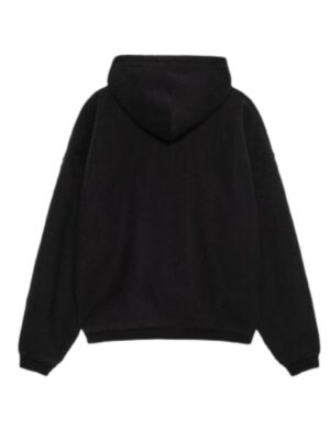 Stussy x Twoness Oversized Black Pullover Hoodie