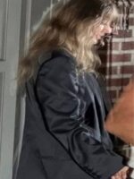 Taylor Swift 2024 NYC Brooklyn Dinner Date Black Blazer
