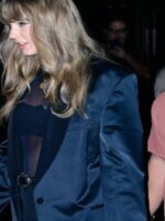Taylor Swift 2024 NYC Brooklyn Dinner Date Black Blazer