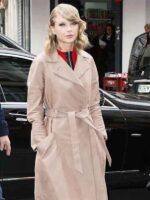 Taylor Swift Beige Trench Coat