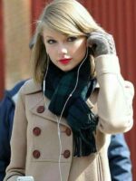 Taylor Swift Beige Coat