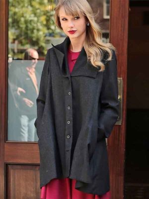 Taylor Swift Black Coat