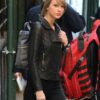 Taylor Swift Black Leather Jacket