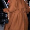 Taylor Swift Date Night Brown Trench Coat