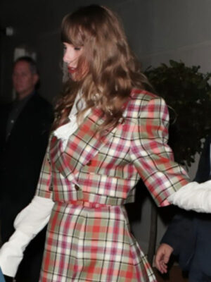 Taylor Swift Eras Tour London Plaid Jacket