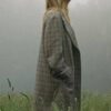 Taylor Swift Folklore Checkered Long Coat