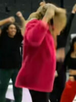 Taylor Swift I Can Do It With A Broken Heart Pink Coat