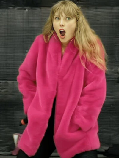 Taylor Swift I Can Do It With A Broken Heart Pink Coat